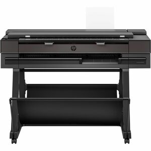 HP Designjet T850 DIN A0 Tintenstrahl-Großformatdrucker - Includes Scanner, Kopierer, Drucker - 914,40 mm (36 Zoll) Druckb