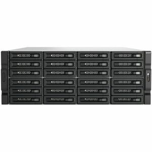 QNAP TL-R2400PES-RP Laufwerksgehäuse SATA/600, SATA/300 - Mini-SAS HD Host Interface - 4U Rackmount - Hot-Swapping-fähige 