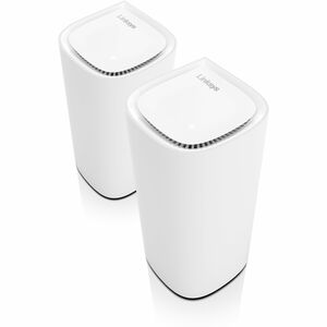 Linksys Velop Pro 6E MX6202 Wi-Fi 6E IEEE 802.11ax Ethernet Wireless Router - Tri Band - 1 x Network Port - 1 x Broadband 