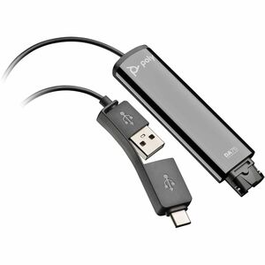 HP POLY Poly DA75 Headset-Adapter für Headset - USB Type C Konnektivität