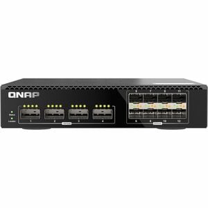 QNAP QSW-M7308R-4X Ethernet Switch - Manageable - 25 Gigabit Ethernet, 100 Gigabit Ethernet - 25GBase-X, 100GBase-X - 2 La