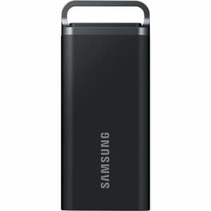 Samsung T5 EVO MU-PH2T0S 2 TB Portable Solid State Drive - External - Black - Desktop PC, Notebook, Gaming Console, Smartphone, Smart TV, Tablet, Camera Device Supported - USB 3.2 (Gen 1) - 460 MB/s Maximum Read Transfer Rate - 256-bit AES Encryption Standard - 3 Year Warranty