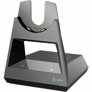 Poly Wired/Wireless Cradle for Headset - Bluetooth - USB Type A - Black