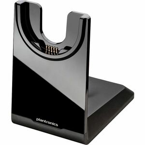 Poly Kabelgebundenes Cradle für Bluetooth-Headset - Ladefunktion - USB Typ-A - Schwarz