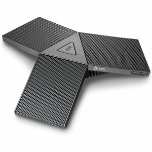 Poly Studio Com fios Microfone para Sala de conferencia - 80 Hz para 20 kHz -40 dB - Unidirecional - Suporte de mesa - RJ-11