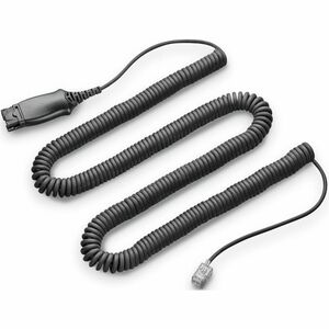 Poly APP-51 Cabo telefónico - Cable for Telefone, Fone de ouvido - Preto