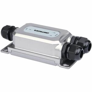 Intellinet PoE++ Extender - 57 V DC Input - 1 x RJ-45 Input Port(s) - 2 x RJ-45 Output Port(s) - 60 W