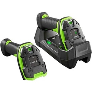 Zebra DS3678-HP Handheld Barcode Scanner - Wireless Connectivity - Industrial Green - 1D, 2D - Imager - Bluetooth