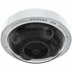AXIS P3738-PLE 32 Megapixel Outdoor 4K Network Camera - Colour - Dome - White - TAA Compliant - 15 m Infrared Night Vision