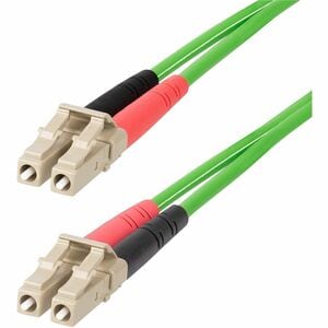 StarTech.com 3 m Glasfaser Netzwerkkabel - 1 - Cable for Netzwerkgerät, Schalter, Server - 100 Gbit/s - Patchkabel - LSZH 