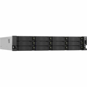 QNAP TS-h1277AXU-RP-R5-16G 12 x Total de compartimentos Sistema de armazenamento SAN/NAS - 5 GB Flash Memory Capacity - AM