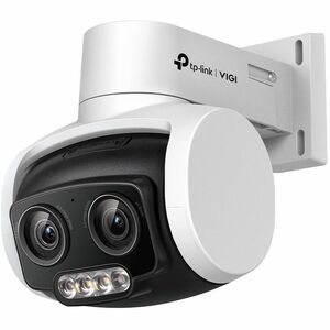 TP-Link VIGI C540V 4 Megapixel Outdoor, Innen 2K Netzwerkkamera - Farbe - Schwarz, Weiß - 30 m Farbe Nachtsicht - H.265+, 