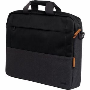 Trust Lisboa Tasche (Aktentasche) für 40,6 cm (16 Zoll) Notebook - Schwarz - Polyester Körper - Stoßsicher, Stoßfest, Wass