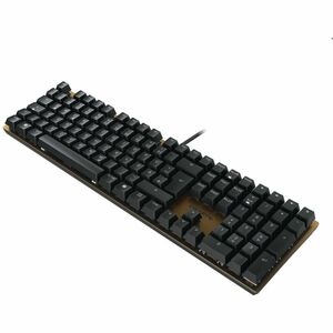 CHERRY KC 200 MX Tastatur - Kabel Konnektivität - USB 2.0 Typ A Schnittstelle - Englisch (US) - Schwarz, Bronze - Mechanis