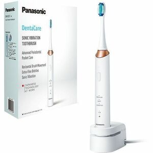 Panasonic EW-DC12 Rechargeable Electric Toothbrush - Sonic - Adult - 3 Speed Setting(s) - 31000 Strokes per minute - Golde