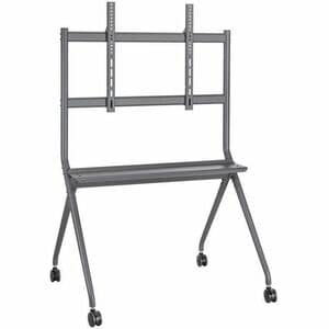 Carrello per schermo ITB - 120 kg Capacità - 4 Casters - Nero - 139,7 cm (55") a 218,4 cm (86") Screen Supported - Paesagg