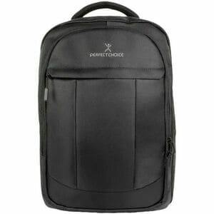 Estuche de transporte Perfect Choice Auden (Mochila) para 39.6cm (15.6") a 43.2cm (17") Portátil - Negro - Poliéster Body 