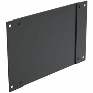 SpacePole Mounting Plate for POS Kiosk - Black - Metal
