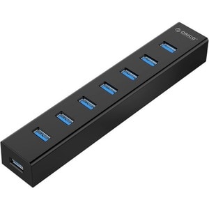 HUB 7 PORTAS USB3.0 HUB COM FONTE DE ALIMENTACAO