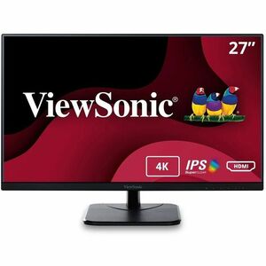 ViewSonic VA2756-4K-MHD 27" Class 4K UHD Gaming LED Monitor - 16:9 - 27" Viewable - SuperClear IPS - LED Backlight - 3840 