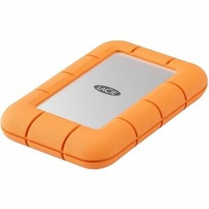 LaCie Rugged Mini STMF1000400 1 TB Portable Rugged Solid State Drive - External - MAC Device Supported - USB 3.2 Gen 2x2 -