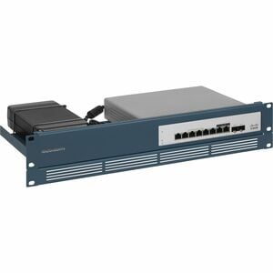 RACKMOUNT.IT Rackmont Kit - For Switch, Rack, Firewall - 1.3U/2U Rack Height - Rack-mountable - Metallic Blue