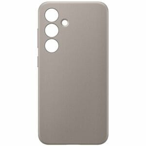 Samsung Case for Samsung Galaxy S24 Smartphone - Taupe - Scratch Resistant - Vegan Leather