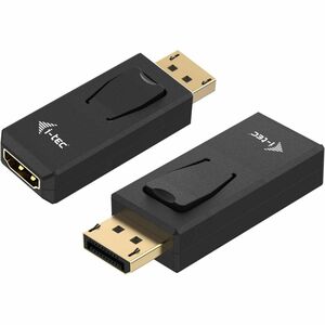 i-tec A/V Adapter - 1 x DisplayPort Digital Audio/Video - Male - 1 x HDMI Digital Audio/Video - Female - 3840 x 2160 Suppo