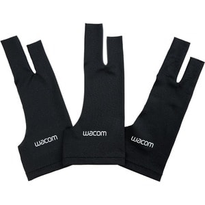 Guantes de dibujo Wacom - Mano Protección - Resistente a las manchas - 3 Paquete