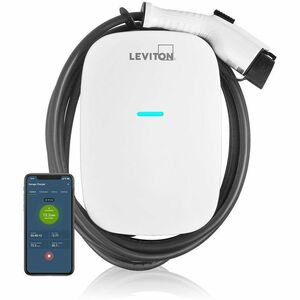 Leviton EV80W Electric Vehicle Charger - Plastic