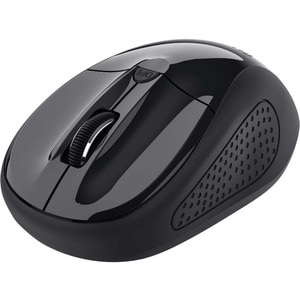 Trust Maus - Funkfrequenz - USB 1.0 - Optisch - 4 Taste(n) - Schwarz - Kabellos - 2,40 GHz - 1600 dpi Auflösung - Scroll-R