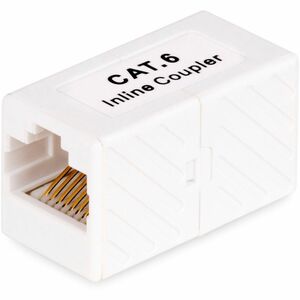 StarTech.com RJ45 Coupler 5-Pack, Inline Cat6 Coupler, Female to Female (F/F) T568 Connector, Unshielded Ethernet Cable Ex