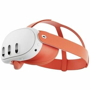 Quest 3 Facial Interface and Head Strap - Blood Orange
