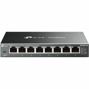 Omada Omada 8-Port 2.5G Multi-Gigabit Desktop Switch - 8 Ports - Gigabit Ethernet, 2.5 Gigabit Ethernet - 10/100/1000Base-