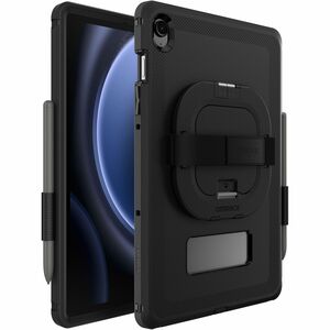 OtterBox Defender Carrying Case (Holster) Samsung Galaxy Tab S9 FE Tablet - Black - Dirt Resistant Cover, Dust Resistant C