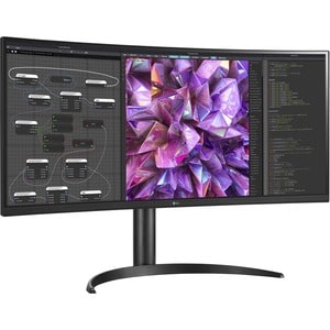 LG 34WQ75C-B 34IN 5MS 60HZ 21:9 CURVED ULTRAWIDE QHD 3440X1440 MONITOR HDMI2.0 DP1.4 USB-C RJ45 HDR10 SPKS HAS 3 YEARS WAR