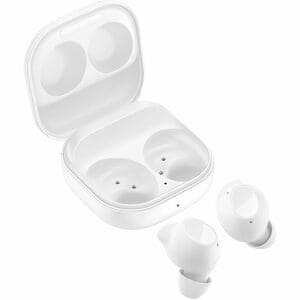 Samsung Galaxy Buds FE True Wireless Earbud Stereo Earset - Mystic White - Bixby - Binaural - In-ear - Bluetooth - Noise C