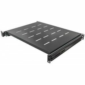 Intellinet 1U Montable en bastidor Rack para Bastidor, Gabinete, Servidor, Redes - Negro azabache - Acero - 35kg Capacidad