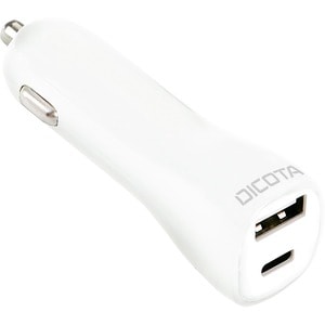 Dicota 45 W Auto Adapter - Universal Adapter - For Notebook, Ultrabook, MacBook - 12 V DC, 24 V DC Input - 5 V DC, 20 V DC