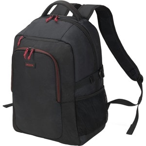 Dicota Carrying Case (Backpack) for 39.6 cm (15.6") Notebook - Black - Water Resistant - Shoulder Strap - 400 mm Height x 