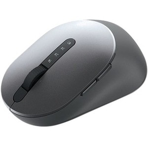 Dell MS5320W Mouse - Bluetooth/Radio Frequency - Optical - 7 Button(s) - Titan Gray - Wireless - 2.40 GHz - 1600 dpi - Scr