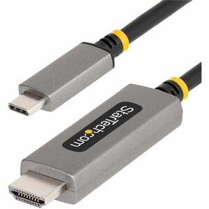 StarTech.com 10ft (3m) USB-C to HDMI Adapter Cable, 8K 60Hz, 4K 144Hz, HDR10, USB Type-C to HDMI 2.1 Converter, USB-C/USB4