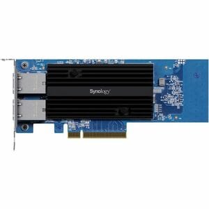 Synology E10G30-T2 10Gigabit Ethernet Card - 10GBase-T - Plug-in Card - PCI Express 3.0 x8 - Low Profile/Full Height Brack