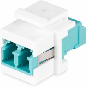 StarTech.com Accoppiatore da LC a LC, adattatore in fibra ottica LC, Jack accoppiatore Keystone per fibra duplex LC/UPC pe