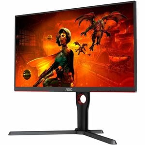 AOC AGON U27G3X/BK 27" Class 4K UHD Monitor LED para jogos - 16:9 - Preto, Vermelho - 68.6 cm (27") Viewable - Tecnologia 