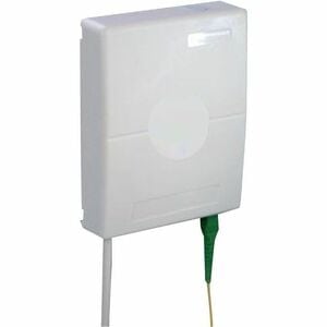 CommScope HFTP-N0-S222-E Fiber Wall Outlet Box - 2 x Total Number of Socket(s) - Thermoplastic - White - 10 pc(s) - Wall M