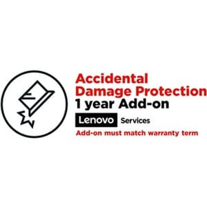 Lenovo Accidental Damage Protection (Add-On) - 1 Year - Service - On-site - Maintenance - Parts & Labour