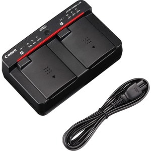 Canon LC-E19 AC Charger - 2.83 Hour Charging - 2 - Proprietary Battery Size