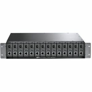 Omada FC1420 14 Slot Medienkonverter-Gehäuse - 2U - Rackmount
