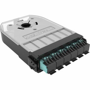 CommScope iPatch 12 Port(s) Fiber Cassette - Optical Fiber - Aqua - 12 x